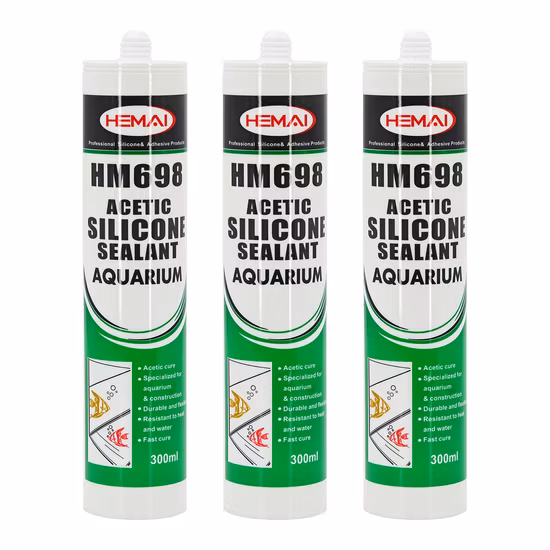 Sellador de silicona acrílico acético estructural, impermeable, resistente a la intemperie, para exteriores, color transparente, 100%, para ventanas de baño, acuario, vidrio, madera